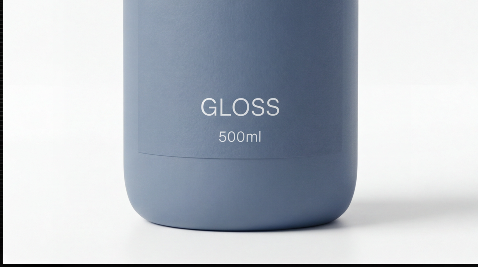 Butelka PUREMYNT Gloss w zbliżeniu.