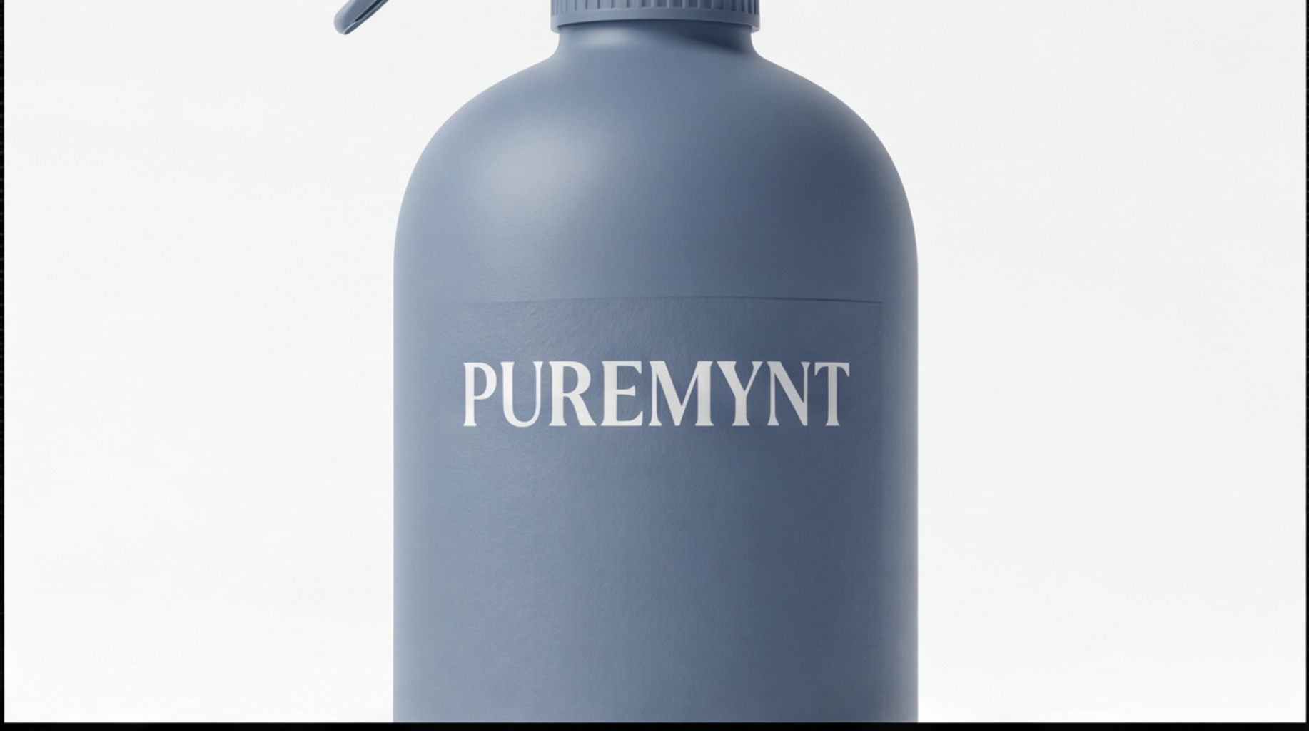 Zbliżenie na etykietę PUREMYNT.
