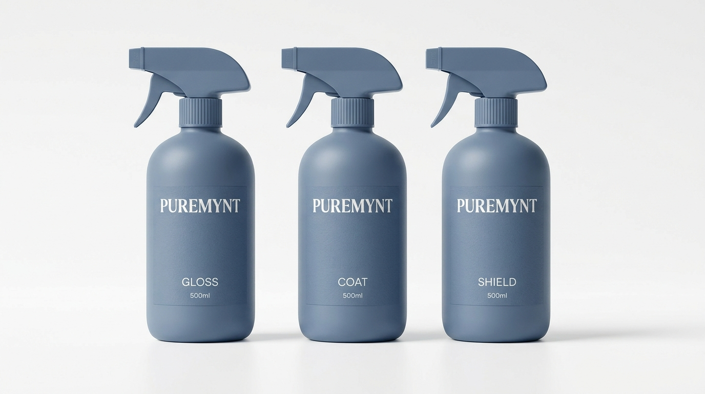 Zestaw PUREMYNT. Gloss, Coat i Shield.